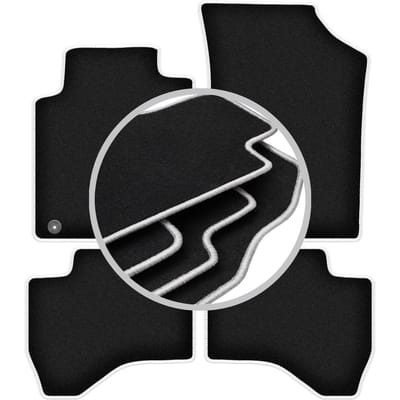 CARLUX-SILVER automatten voor: Citroen C1 I hatchback (2005-2014)