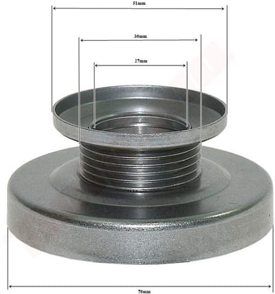Koppelingstrommel passend op STIHL TS410 , TS420 ( 4238 760 8500 ) Merk BPC Parts