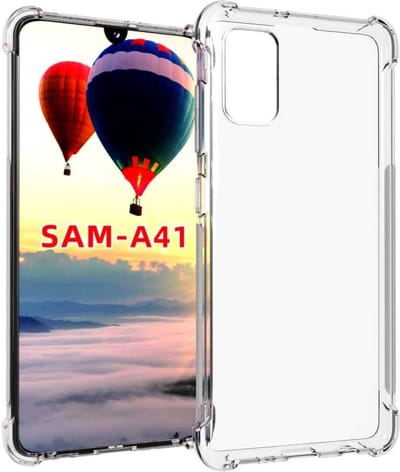 Transparant Hoesje Geschikt voor Samsung Galaxy A41 | Schokbestendig TPU | Back Cover | Dun | Flexibel | Shockproof | Doorzichtig