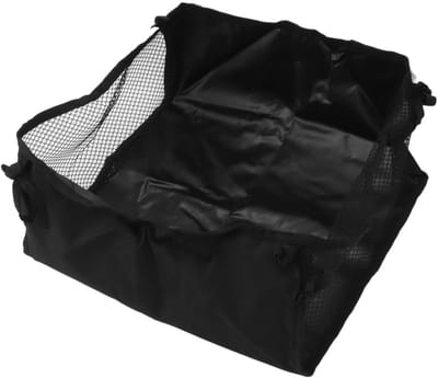 Rolstoel Opbergtas - Organisator Mand - Onder Zitting - Waterafstotend Oxford - 35x31cm - Zwart