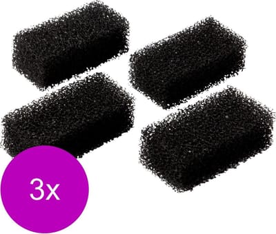 Tetra Tec In Cf Plus Koolfilterspons 4 stuks - Filtermateriaal - 3 x 400-600 l