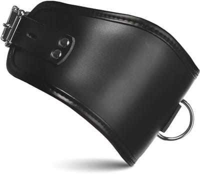 BDSM Padded Locking Posture Collar Hard Stance - Master Series - BDSM - Verstelbaar