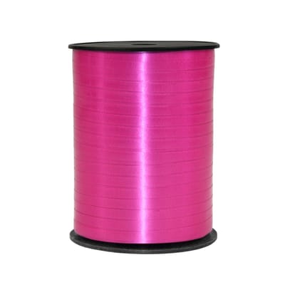 Krullint pink 5mm x 500meter /Cadeaulint / Sierlint / Verpakkingslint/decoratie/ kado