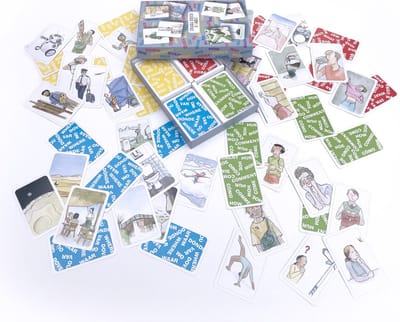 Drama Nerds WIEWATWAARHOE Image - educatief spel nt2 / taalles / theater