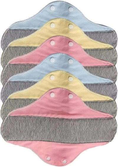 Herbruikbaar maandverband - Wasbaar maandverband - Intieme hygiëne - Lekvrije bescherming - 195 x 215 cm - Meerdere kleuren
