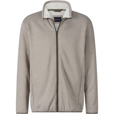 Babista herren Fleecejack - 52/54 - beige - Plus Size