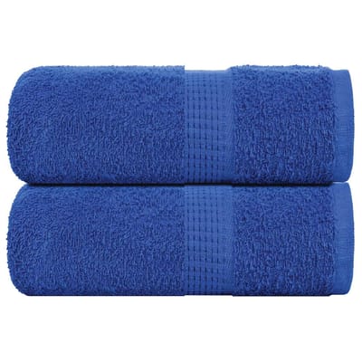 vidaXL - Washandjes - FROGN - 2 - st - 30x30 - cm - 360 - g/m² - blauw