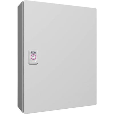 Rittal KX 1556.000 Installatiebehuizing, Wandbehuizing 120 x 300 x 400 x 120 Plaatstaal Grijs-wit (RAL 7035) 1 stuk(s)