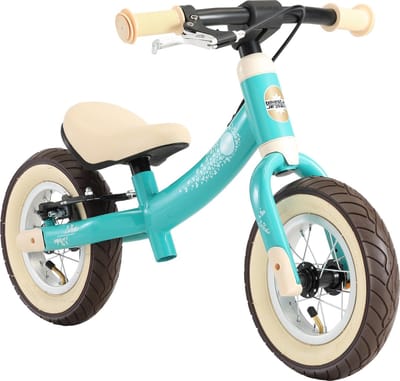 Tweedekans |BIKESTAR® loopfiets 10", turquoise Bird