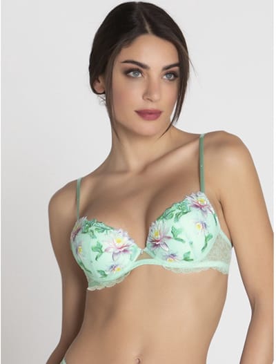 Lise Charmel - Push-up BH - Amour Nymphea - jade-groen ACH8559 - EU 70D / FR 85D