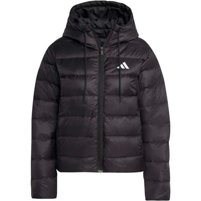 adidas Jas Dames Essentials Climawarm Light Down Hoodie Zwart - Maat XL