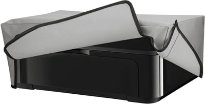 kwmobile hoes geschikt voor Canon PIXMA MG3650 S - Beschermhoes voor printer - Stofhoes in lichtgrijs
