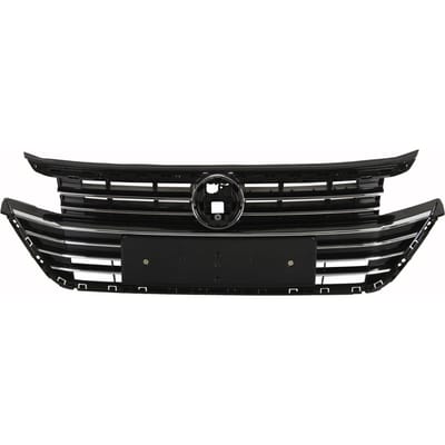 Ventilatiegrille, bumper BLIC 6502-07-9566990P