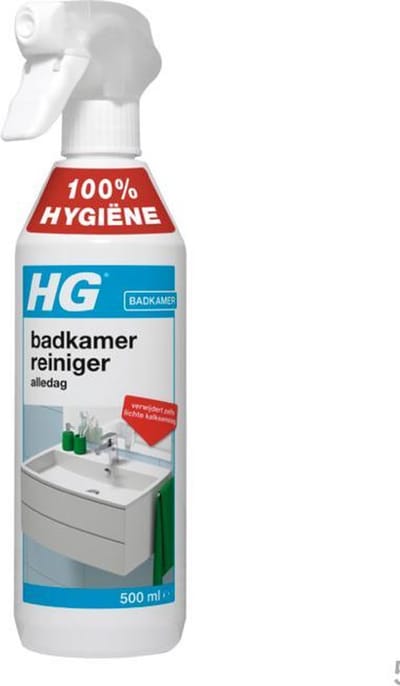 HG Badkamer / Douche- en Wasbakspray - 500 ml - 2 Stuks !