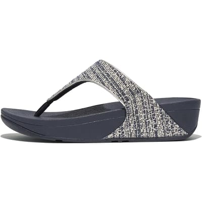 FitFlop Dames teenslippers Lulu Shimmerweave teenslippers met teenband GO1