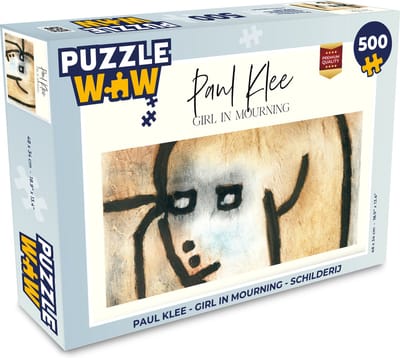 Puzzel Paul Klee - Girl in mourning - Schilderij - Legpuzzel - Puzzel 500 stukjes