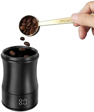 KZQ Digitale Koffieweegschaal 0,5-500 G Met Led Display En Doseerbeker Nauwkeurig 0,1 G Voor Espresso En Filterkoffie