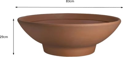 90L zandkleur fontein kom Prestige