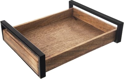 Dienblad Houten MANGO 35,5x27 cm - Serveer Plateau - Serveerplateau