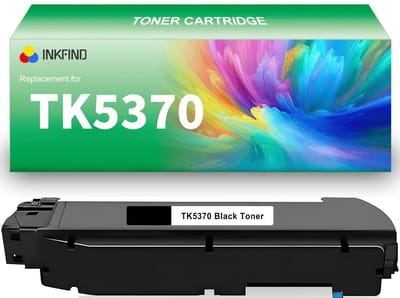 INKFIND TK5370 Zwart tonercartridge compatibel met Kyocera TK5370 TK-5370 Zwart toner cartridge - 1-pack Zwart