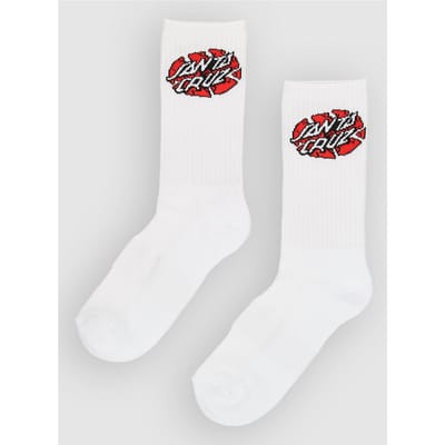 Santa Cruz Broken Dot Socks wit