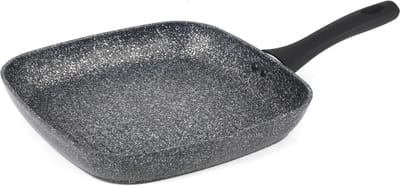 Gietijzeren Koekenpan met Antiaanbaklaag 28cm - Geschikt voor Alle Warmtebronnen