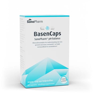 SanoPharm BasenCaps 60 Vegetarische capsules