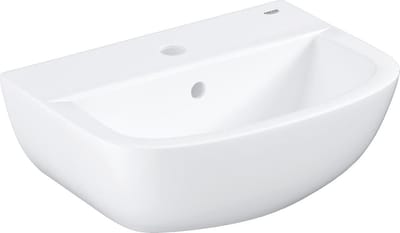 GROHE Bau Ceramic wastafel 45 - Kraangat met overloop - 45.3x35.4 cm - Alpine Wit