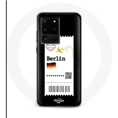 Coque pour Samsung Galaxy S20 Ultra Billet d'avion Berlin