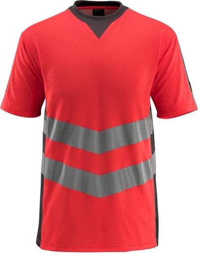 Mascot Safe Supreme T-shirt 50127-933 - hi-vis rood/donkerantraciet - 2XL