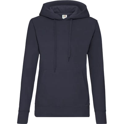 Dames Hoodie Fruit of the Loom Classic