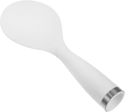 Rijstlepel - Antiaanbaklepel voor levensmiddelen - Serveerlepels - Rijst Opscheplepel - Rijstkoker met antiaanbaklaag - keukengereedschap - Kookgereedschap - Rijstlepel Kunststof - 8*21.2CM
