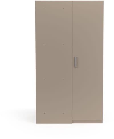Wasophoogte® Opbergkast - Zijkast voor wasmachine kast - Module K2 - 700(D)*1300(B)*2350(H) mm - Taupe