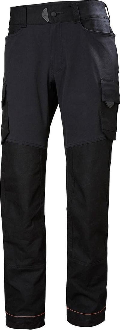 Helly Hansen Chelsea Evolution werkbroek + smartpocket - Zwart | Oranje - 48