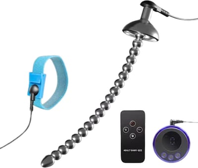 Elektrische Urethrale Penis Plug - Stimulatie met Elektroshock en Afstandsbediening