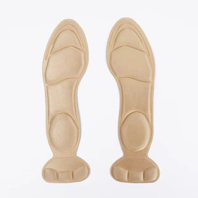 7D Memory Foam Inlegzolen Voor Dames – Antislip, Ademend en Comfortabel – Inlegzolen Voor Hoge Hakken, Snijdbaar, Voetmassage Schoenpads, Verlichting Vermoeidheid en Oplossing Voor Pijn