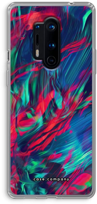 Case Company® - Hoesje geschikt voor OnePlus 8 Pro hoesje - Pilgrims Of The Sea - Soft Cover Telefoonhoesje - Bescherming aan alle Kanten en Schermrand