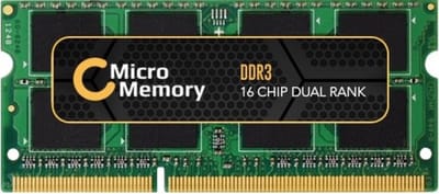 CoreParts Geheugen - DDR3 - 8 GB - SO-DIMM 204-pin - unbuffered