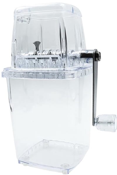Ice Crusher Machine - Handheld Ice Shaver - RVS Metalen Tanden voor Feestjes - Bars - Restaurants