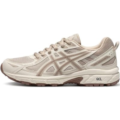Asics Gel-Venture 6 Trail Running Schoenen Dames Sneakers Lichtgrijs 1012B359-250 36 beige