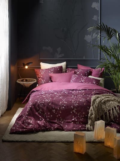 Flanel dekbedovertrek De Witte Lietaer Violetta 260 x 200/240