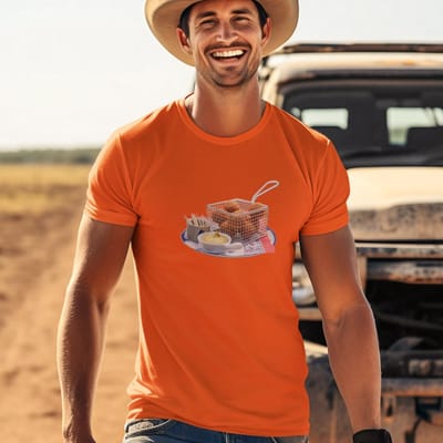 Oranje Koningsdag WK & EK T-shirt - Maat XS - Bitterballen - Heren Feestkleding & Carnavalskleding