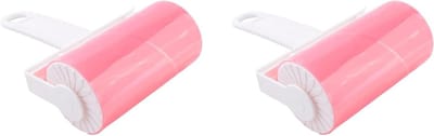 Plakroller Set - Haarverwijderaar - Kleding Reinigen - Herbruikbaar Wasbaar - 2 Stuks - Roze