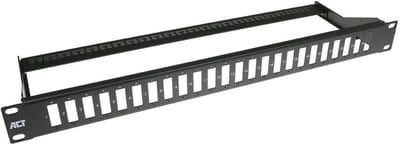 ACT Fiber panel 48 ports unloaded