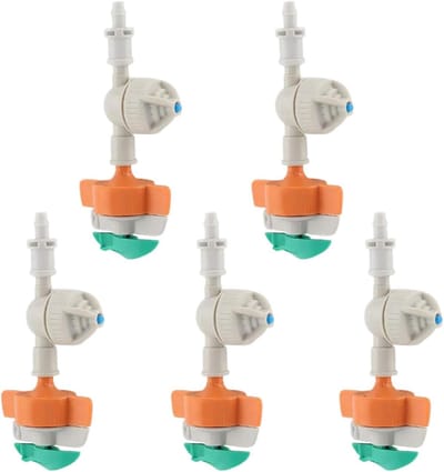 Rotary Sprinkler - Hanging Irrigation - Gazon Besproeien - 360 Graden Spatpatroon - 15 x 8 x 3 cm