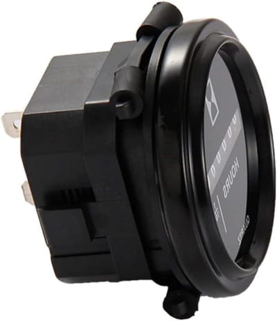 Digitale Toerenteller - Urenteller Timer - Motor Uren Bijhouden - Reset Functie - 6 x 6 x 6 cm - Zwart
