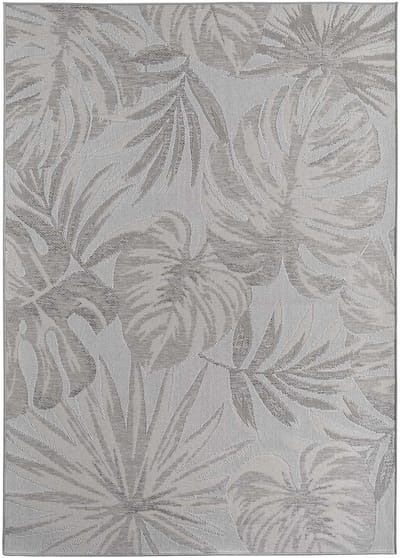 Buitenkleed Palm - Mira grijs 80x150