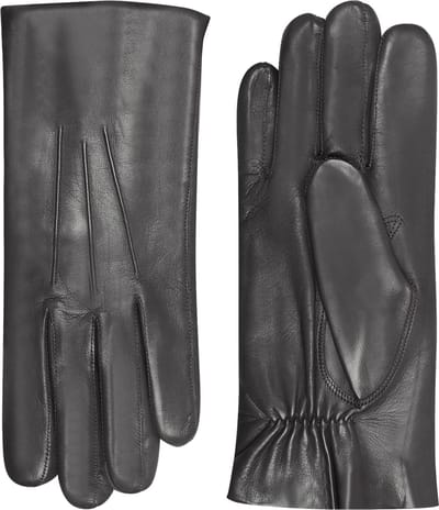 Laimböck Leren handschoenen heren model Stainforth Color: Espresso, Size: 8.5