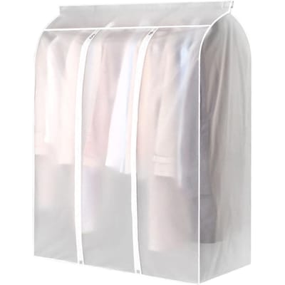 Kledingstuk Kledinghoes Beschermer Hangende Kleding Opbergzak Doorschijnend Stofdicht Waterdicht 50 x 100 x 120cm