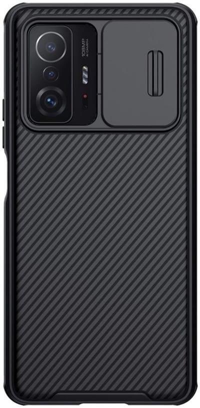 Nillkin - Telefoonhoesje geschikt voor Xiaomi Mi 11T/11T Pro - Super Frosted Shield - Back Cover - Zwart